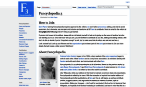 Fancyclopedia.org thumbnail