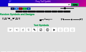 Fancytextsymbols.com thumbnail