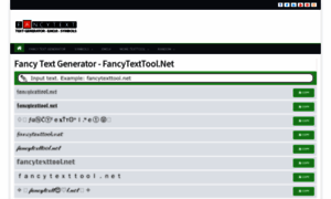 Fancytexttool.net thumbnail