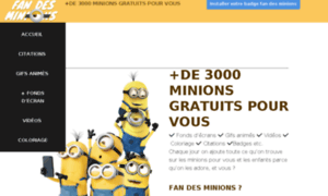 Fandesminions.fr thumbnail