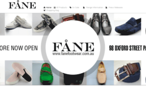 Fanefootwear.com.au thumbnail