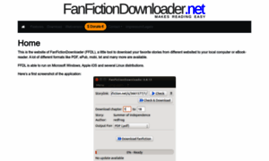 Fanfictiondownloader.net thumbnail