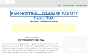 Fanhosting.org thumbnail