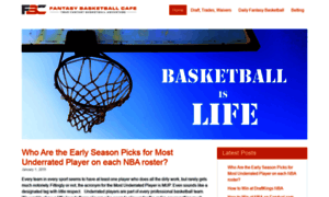Fantasybasketballcafe.com thumbnail