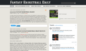 Fantasybasketballdaily.com thumbnail