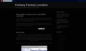 Fantasyfactorylocated.blogspot.com thumbnail