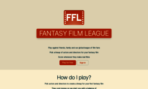 Fantasyfilmleague.com thumbnail