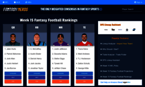 Fantasyfootballnerd.com thumbnail