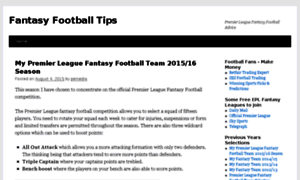 Fantasyfootballtips.co.uk thumbnail