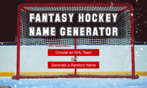 Fantasyhockey.sportsunlimitedinc.com thumbnail