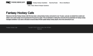Fantasyhockeycafe.com thumbnail