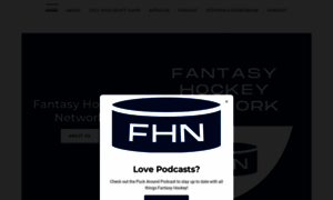 Fantasyhockeynetwork.com thumbnail