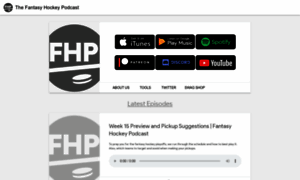 Fantasyhockeypodcast.com thumbnail