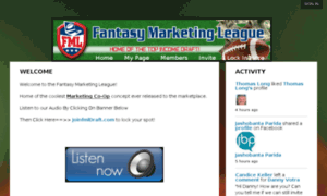 Fantasymarketingleague.ning.com thumbnail