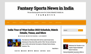 Fantasysportsinindia.blogspot.com thumbnail