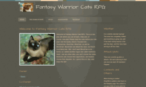 Fantasywarriorcatsrpg.webs.com thumbnail