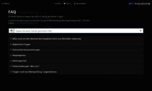 Faq.maxdome.de thumbnail