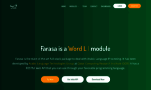 Farasa.qcri.org thumbnail