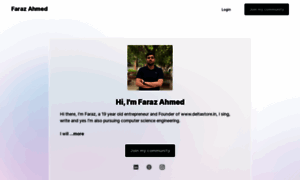 Farazahmed.graphy.com thumbnail