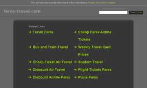 Fares-travel.com thumbnail