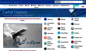 Farhathashmi.com thumbnail