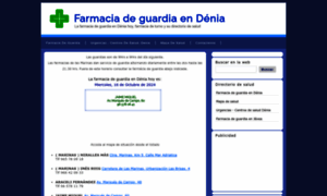 Farmaciadeguardiadenia.es thumbnail