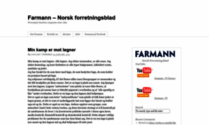 Farmann.no thumbnail