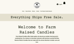 Farmraisedcandles.com thumbnail