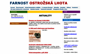 Farnost-ostrozska-lhota.cz thumbnail