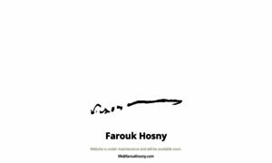 Faroukhosny.com thumbnail