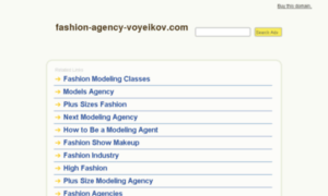 Fashion-agency-voyeikov.com thumbnail