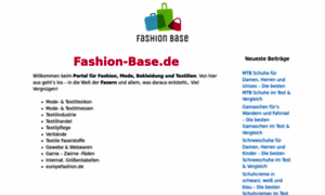 Fashion-base.de thumbnail