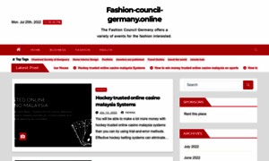Fashion-council-germany.online thumbnail