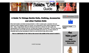 Fashion-doll-guide.com thumbnail