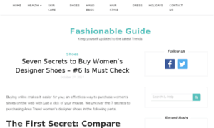 Fashionableguide.com thumbnail