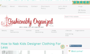 Fashionablyorganized.com thumbnail