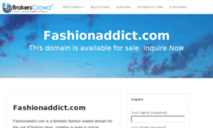 Fashionaddict.com thumbnail