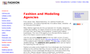 Fashionagencies.org thumbnail