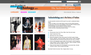 Fashionanthology.com thumbnail