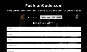 Fashioncode.com thumbnail