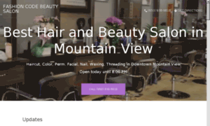 Fashioncodebeautysalon.com thumbnail