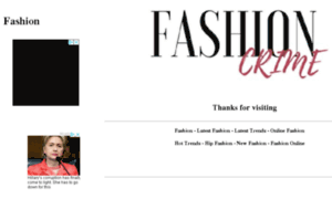 Fashioncrime.com.au thumbnail