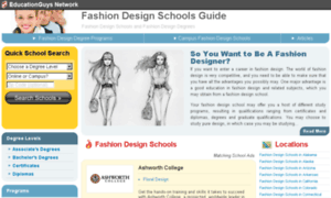 Fashiondesignschoolguys.com thumbnail