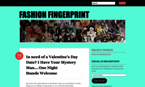 Fashionfingerprint.wordpress.com thumbnail