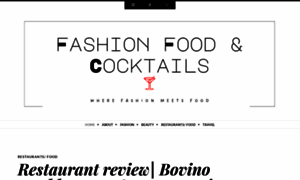 Fashionfoodcocktails.com thumbnail