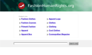 Fashionhumanrights.org thumbnail