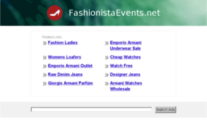 Fashionistaevents.net thumbnail