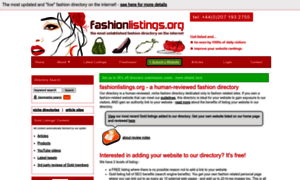 Fashionlistings.org thumbnail