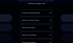 Fashionmonger.net thumbnail