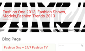 Fashionone2012.com thumbnail